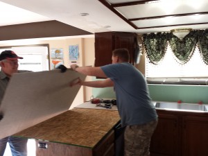 Assembling the counter