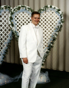 2000-05 Wedding - According to my wife I weighed 220 when we were married 15 years ago.