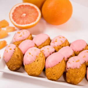 grapefruit madeleines