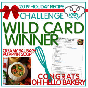 2019 Holiday Recipe Challenge-Wild Card Winner