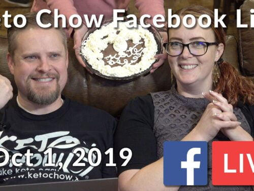 Keto Chow Facebook Live recording thumbnail