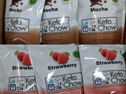 mocha and strawberry 21 meal bulk bags