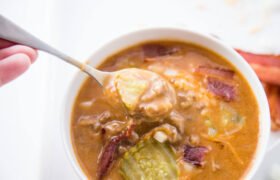 Bacon Cheeseburger Soup