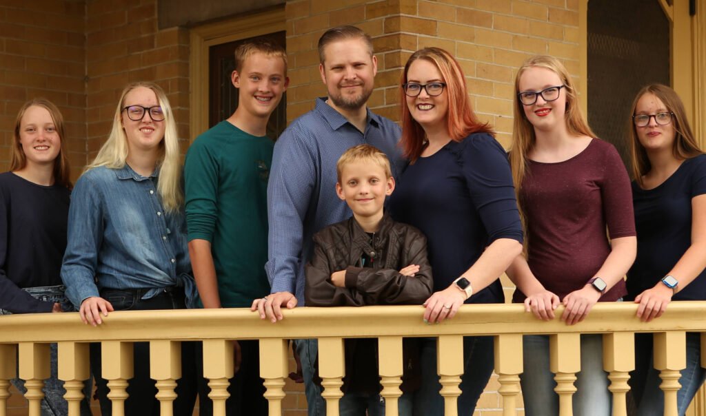 The Bair Family in September 2020
