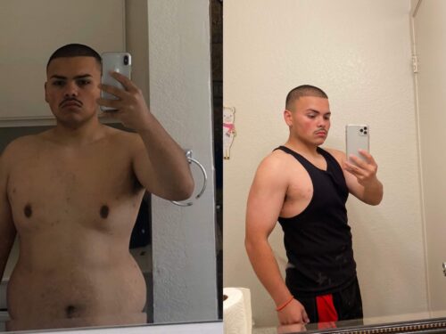 Carlos Before and After