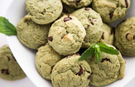 Chocolate Mint Chocolate Chip Cookies