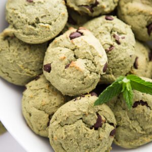 Chocolate Mint Chocolate Chip Cookies