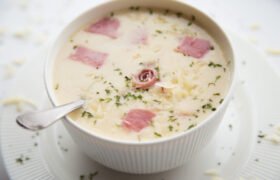 Creamy Chicken Cordon Bleu Soup