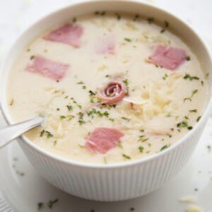 Creamy Chicken Cordon Bleu Soup