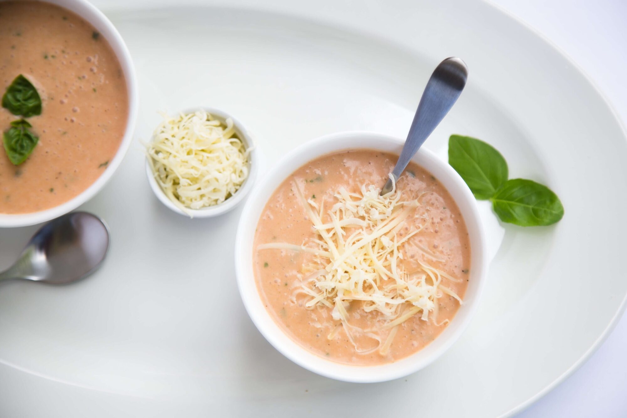Creamy Tomato Basil Mascarpone Soup