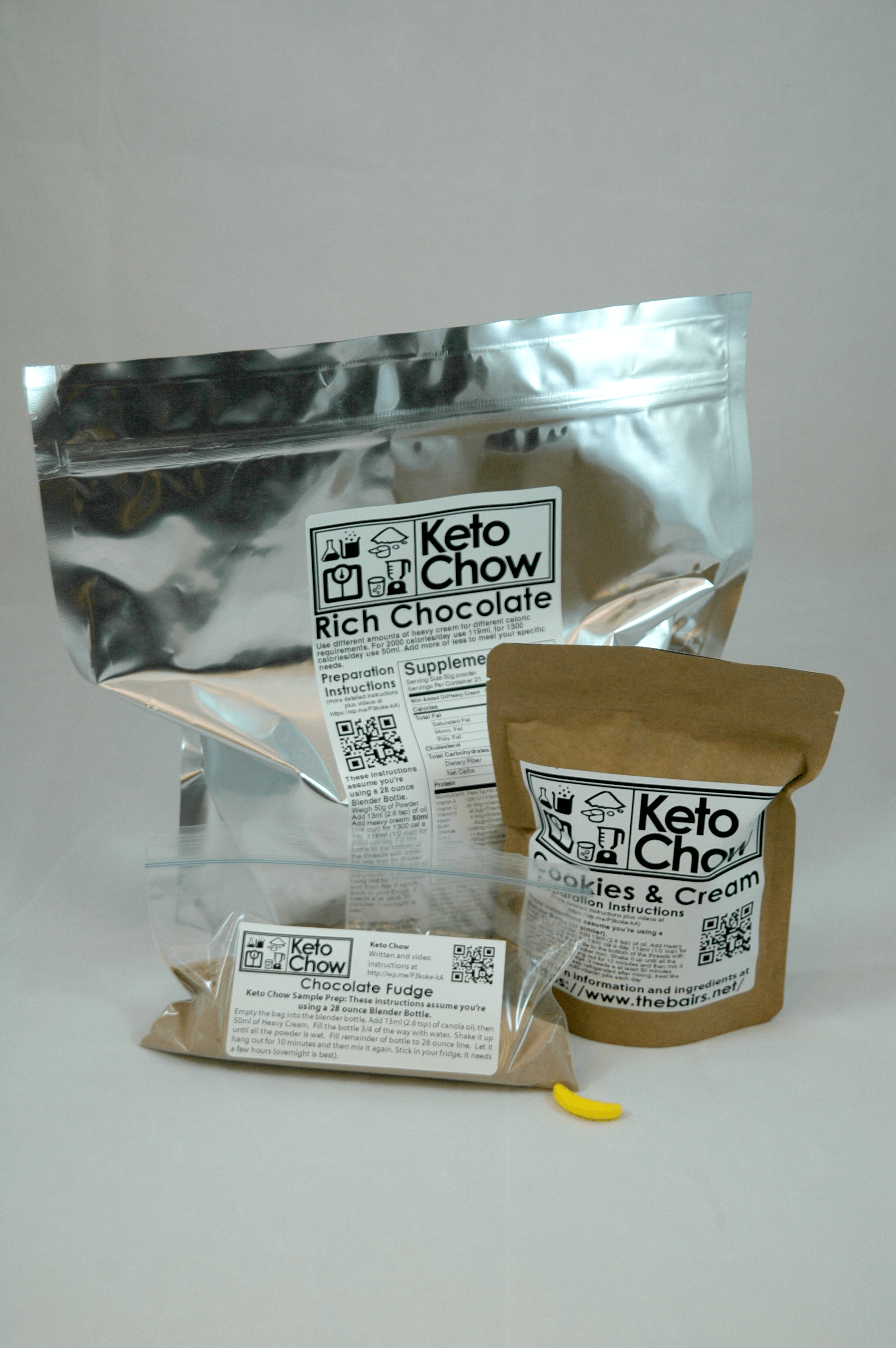 keto chow meal bags