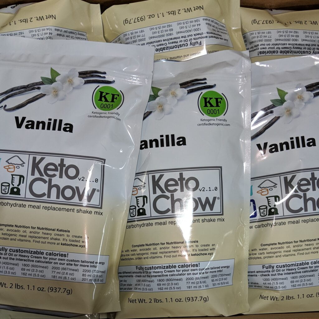 vanilla 21 meal bulk bags