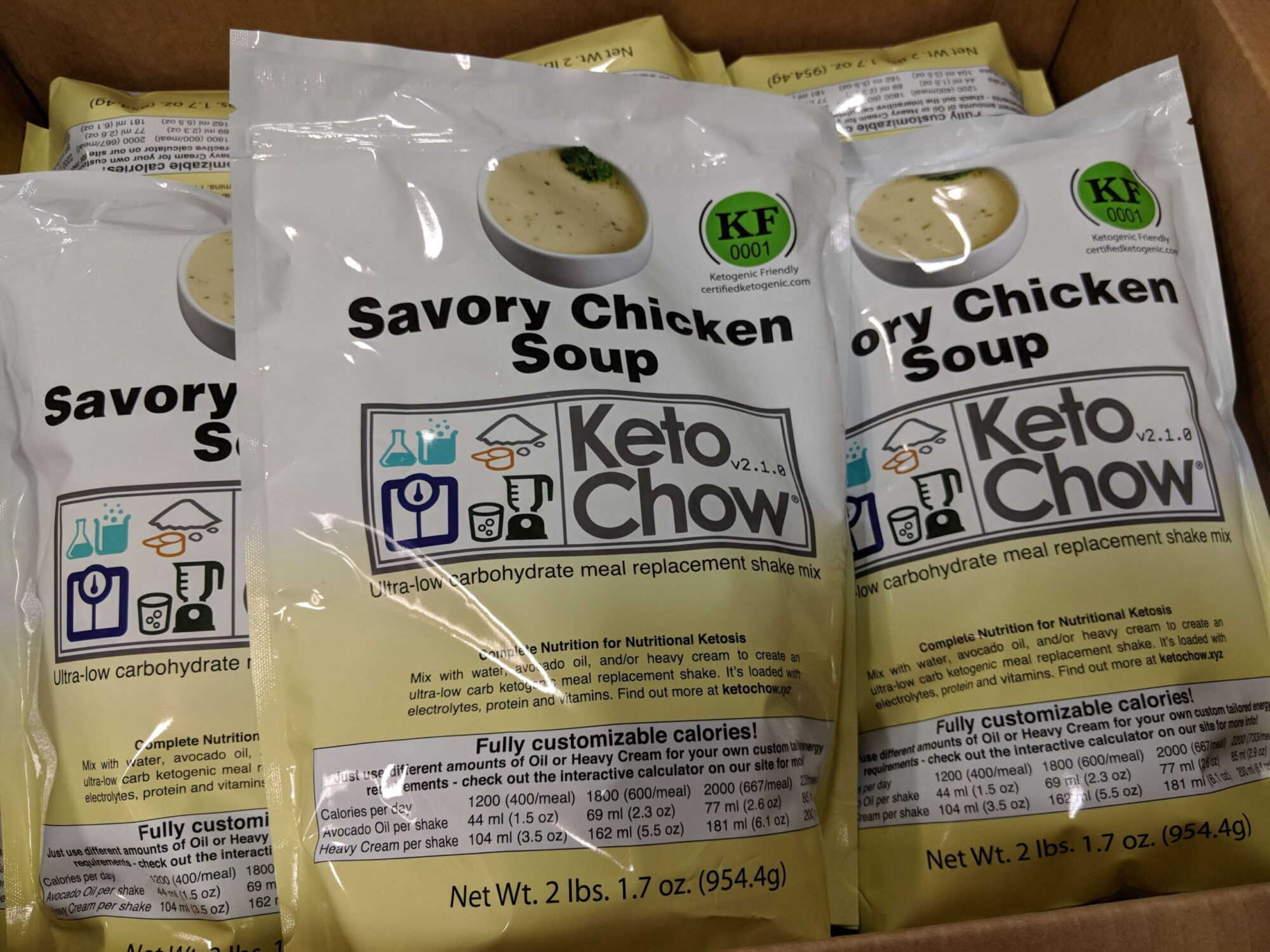 Savory Chicken Soup 21 meal bulk bag