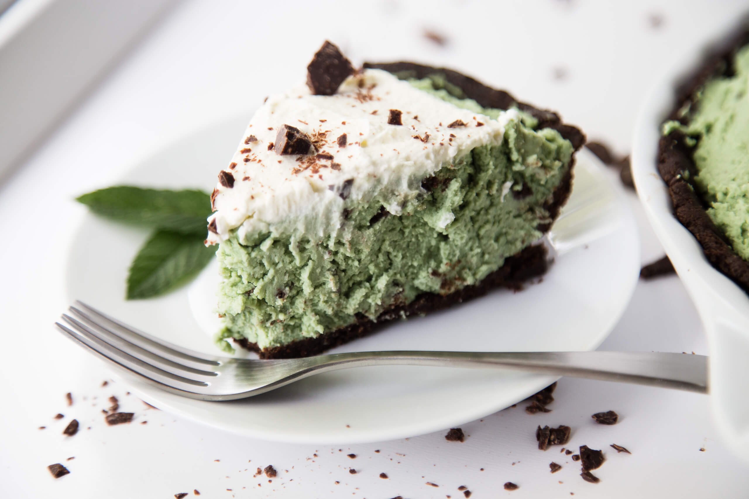 mint mousse pie