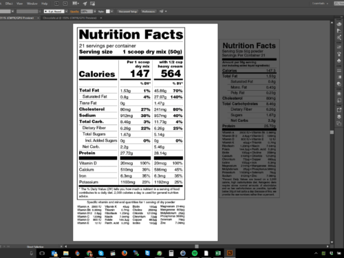 Nutritional facts. visit info.ketochow.xyz/nutrition