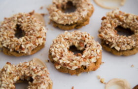 Maple Pecan Donuts