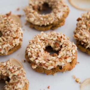 Maple Pecan Donuts