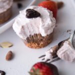 Mini Strawberry Mousse and Chocolate Tarts
