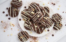 Mocha Hazelnut Cookies