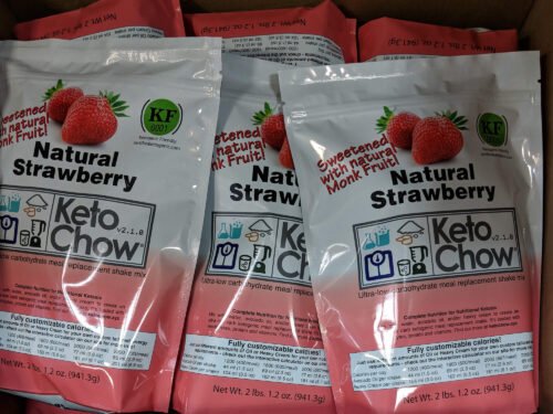 Natural Strawberry 21 meal bulk bags