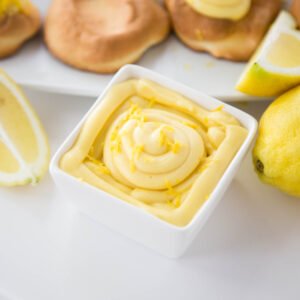 No Cook Lemon Custard