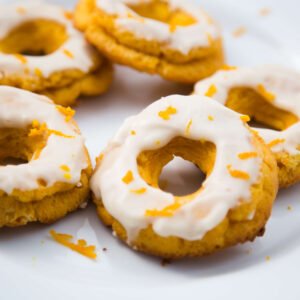 orange cream donuts