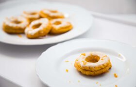 Orange Cream Donuts