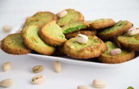 Pistachio Slice and Bake Cookies