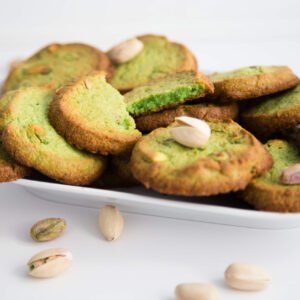 Pistachio Slice and Bake Cookies