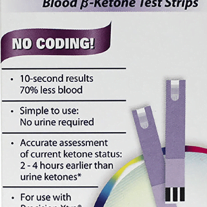 PrecisionXtra blood ketone test strips