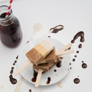 Root Beer Cream Sundae Pops