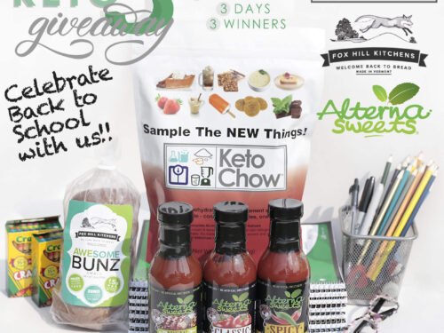 September Keto 3 giveaway