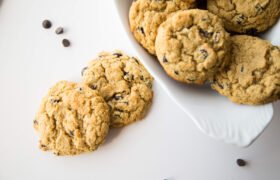 Salted Caramel Keto Chow Cookies