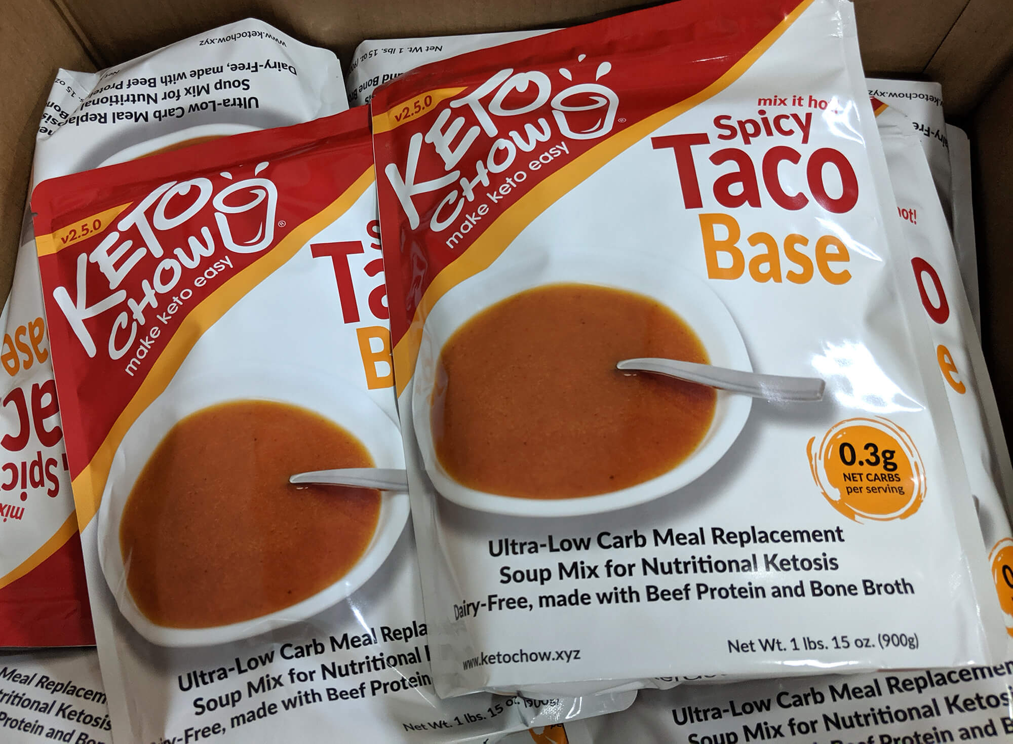 Spicy Taco Soup 21 meal bulk Bags