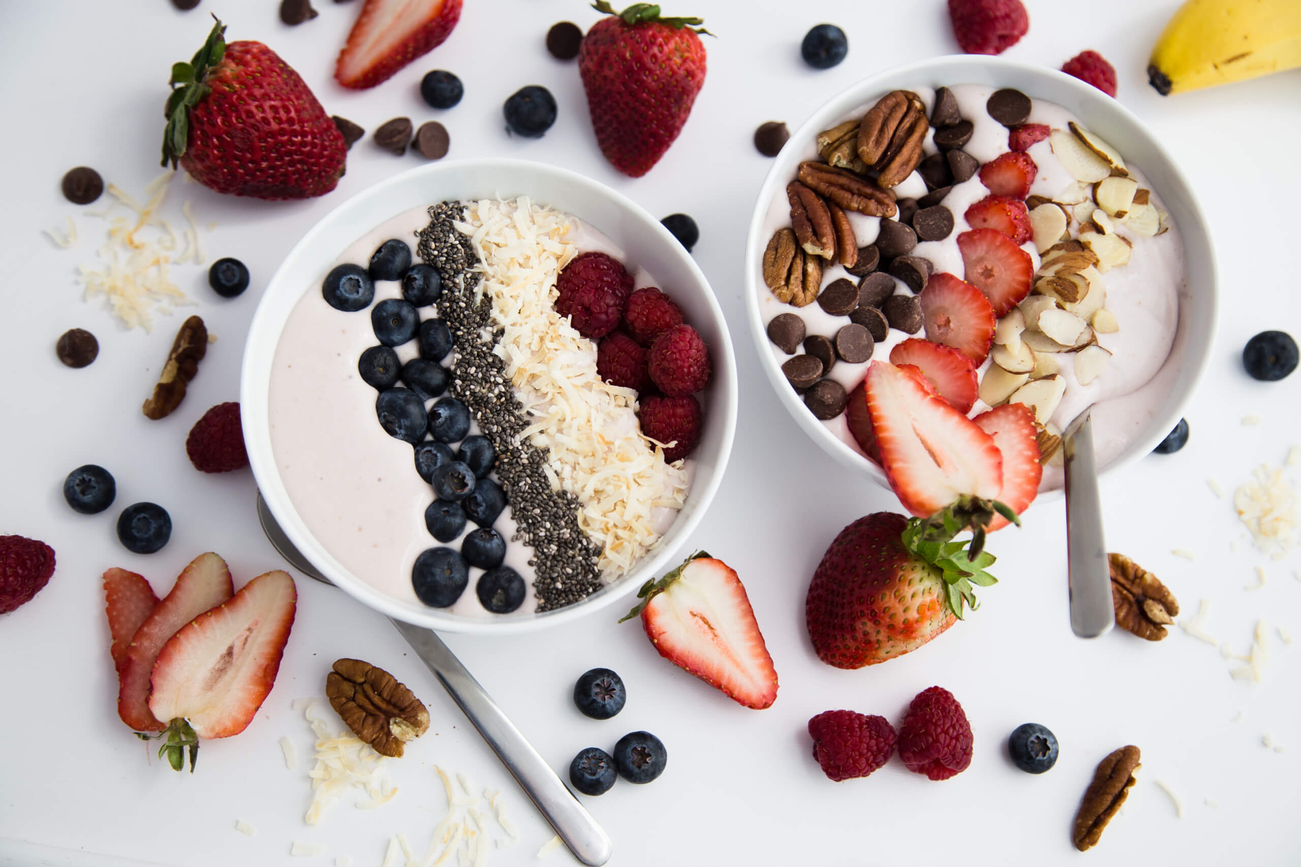 Strawberry-Banana Smoothie Bowl