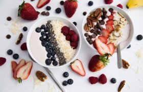 Strawberry-Banana Smoothie Bowl