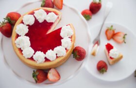 Keto Strawberry Cheesecake