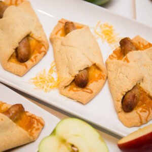 Apple-Cheddar Sausage Rolls