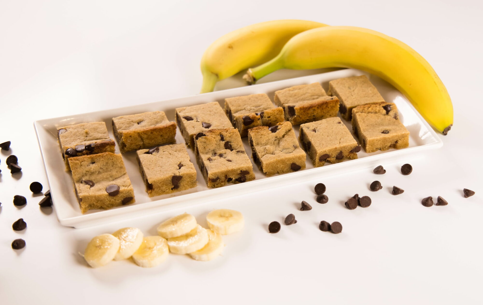 banana blondies