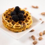 blackberry almond chaffle