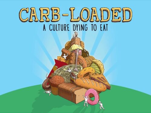 "carb loaded". a culture dying to eat