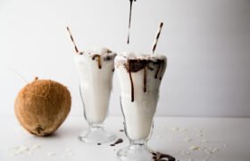 Cookies and Cream Coconut Egg Cream