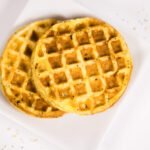 everything bagel chaffle