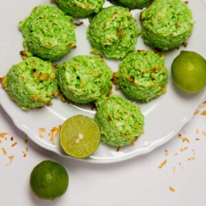 Key Lime Coconut Macaroons