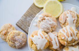 Lemon Crinkle Cookies