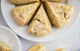 Lemon Poppyseed Scones