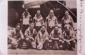 Leroy Dean Bair final air crew of B-17 "The Punched Fowl"
