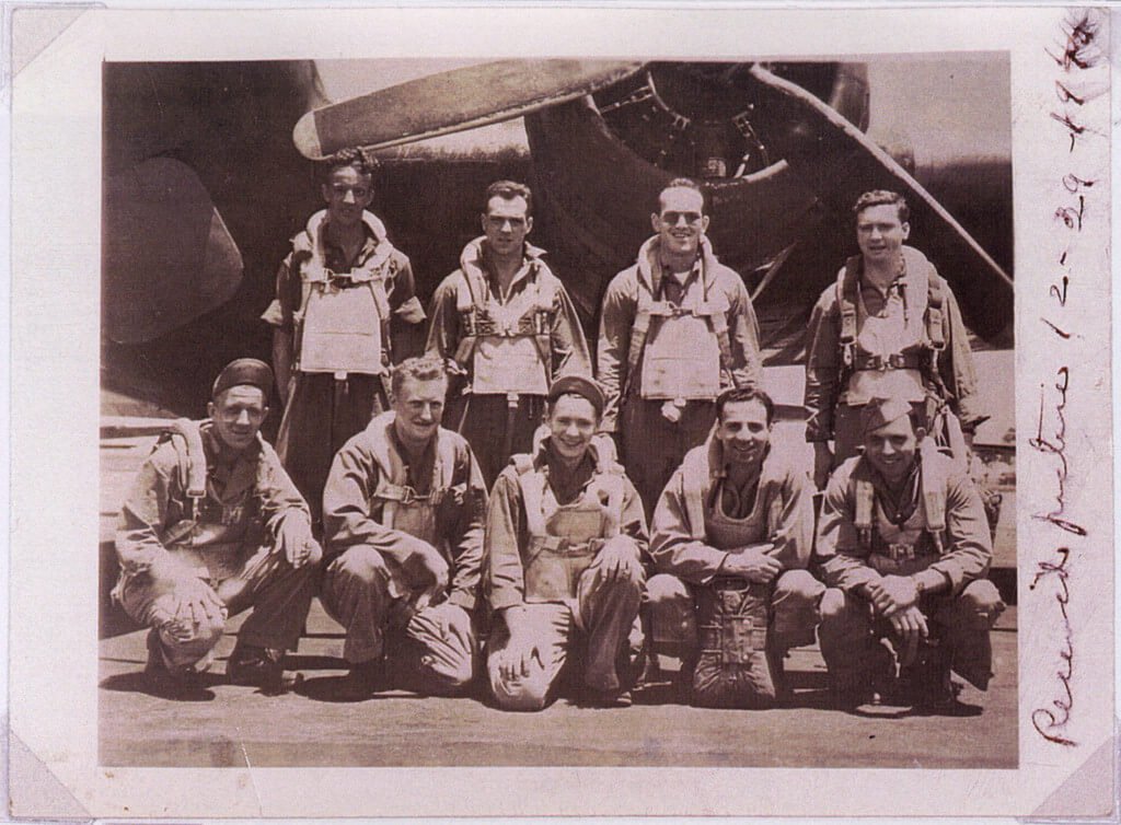 Leroy Dean Bair final air crew of B-17 "The Punched Fowl"