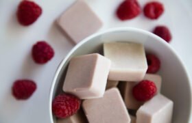 Raspberry Cheesecake Fat Bombs