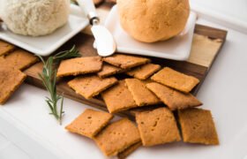 Rosemary-Parmesan Crackers